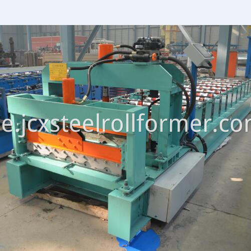 740 step tile roll forming machine